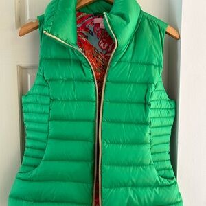 Lily Pulitzer puffer vest size m